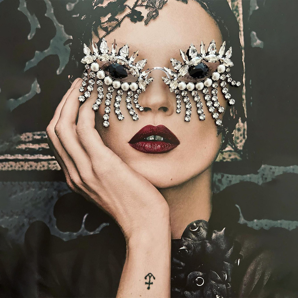 Stonefans Tassel Glasses Frame - Body Jewelry Luxury avaliação e preço