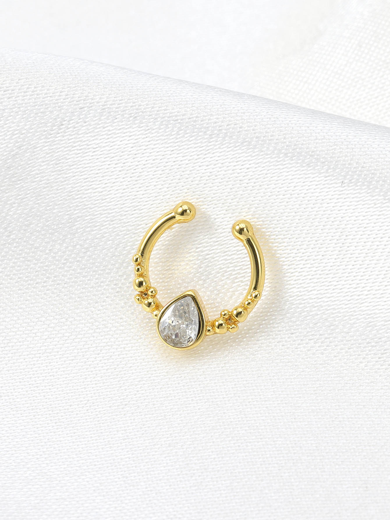 Stainless Steel Horseshoe Wate - Body Jewelry Nose Ring avaliação e preço