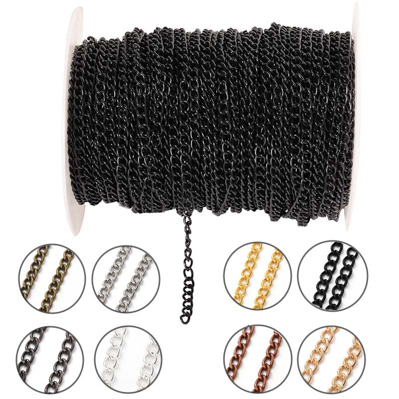 2Meters 2.5/3.5/4.5mm Metal Fl - Body Jewelry Bra avaliação e preço
