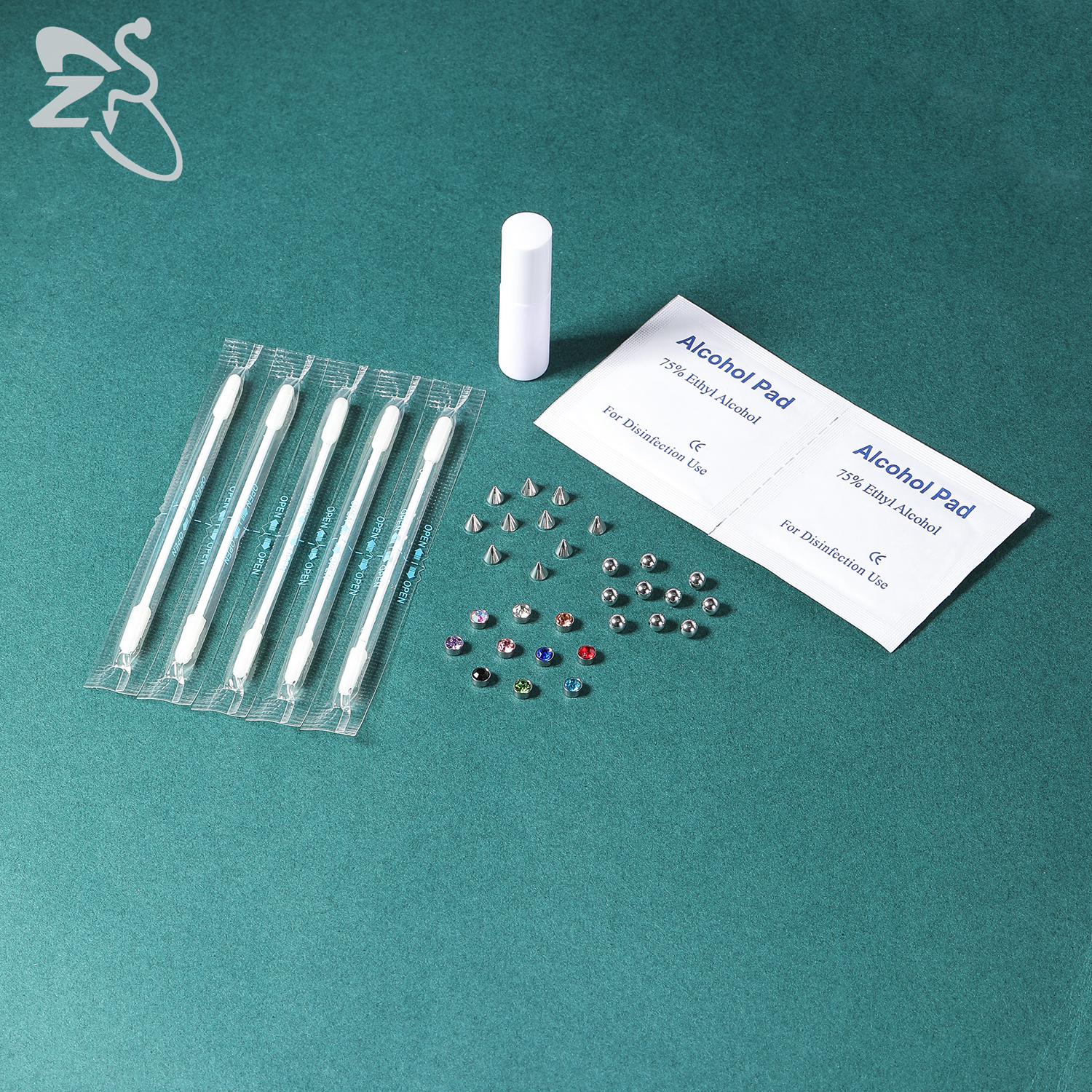 ZS 1 Set Fake Eyebrow Ring Men - Body Jewelry Nose Ring avaliação e preço