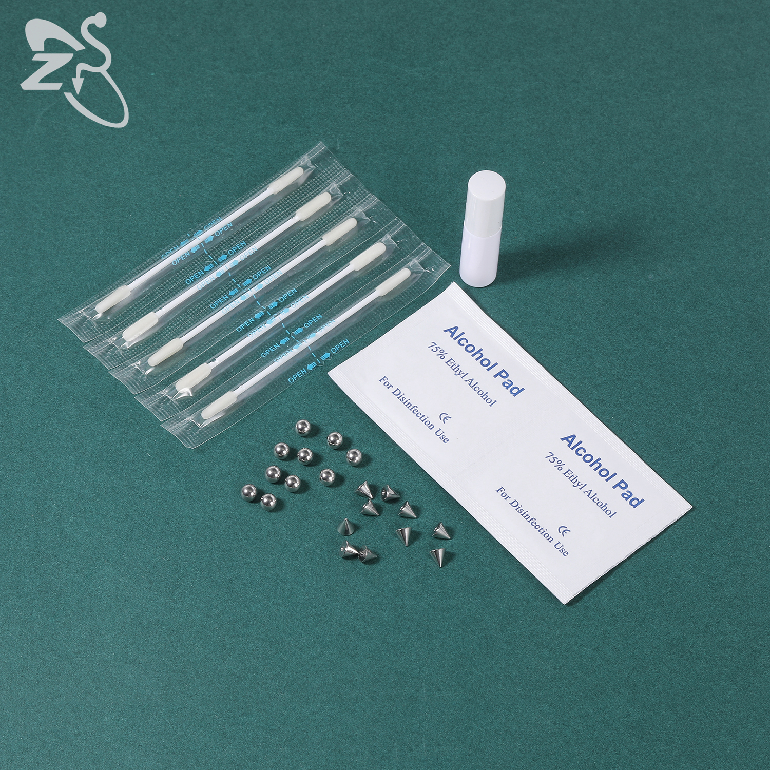 ZS 1 Set Fake Eyebrow Ring Men - Body Jewelry Nose Ring avaliação e preço