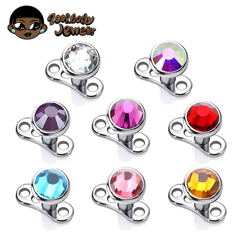 G23 Titanium Piercing Micro De - Body Jewelry Dermal avaliação e preço