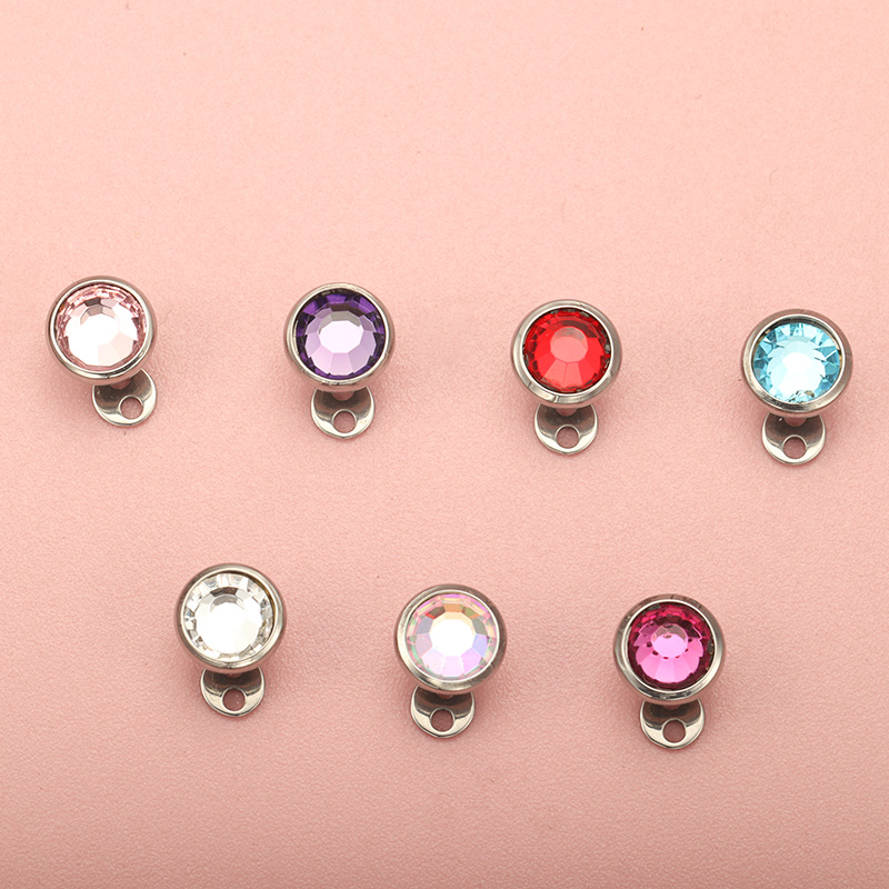 G23 Titanium Piercing Micro De - Body Jewelry Dermal avaliação e preço