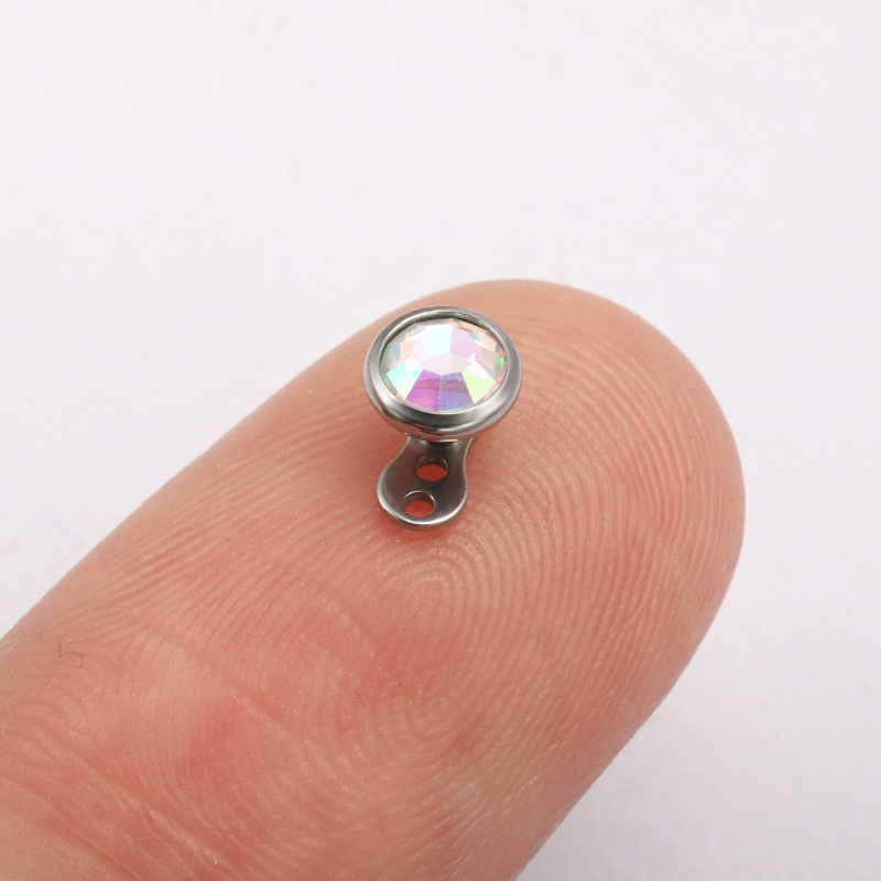 G23 Titanium Piercing Micro De - Body Jewelry Dermal avaliação e preço