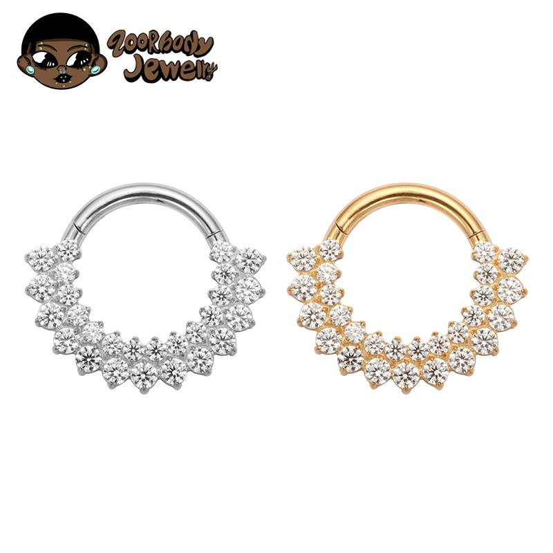 ASTM F136 Titanium Clicker Sep - Zoor Body Jewelry avaliação e preço