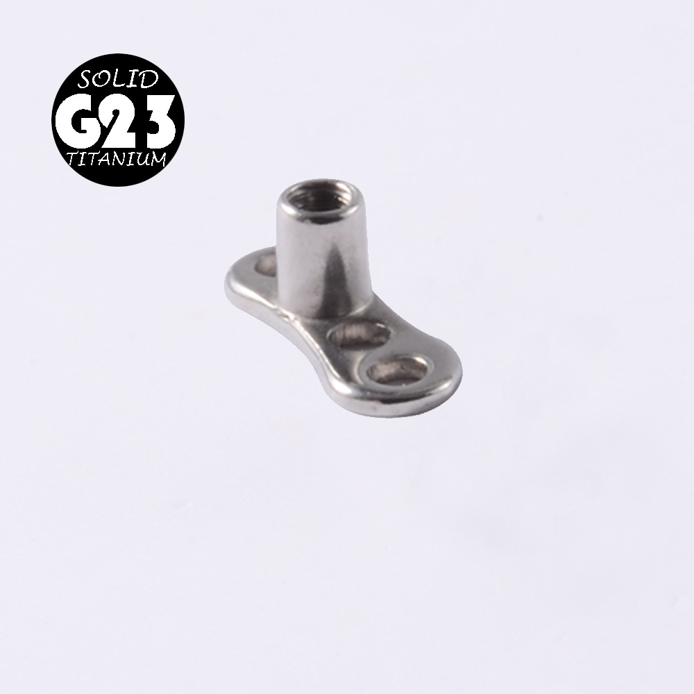 20pcs G23 Solid Titanium & Sur - Body Jewelry Dermal avaliação e preço