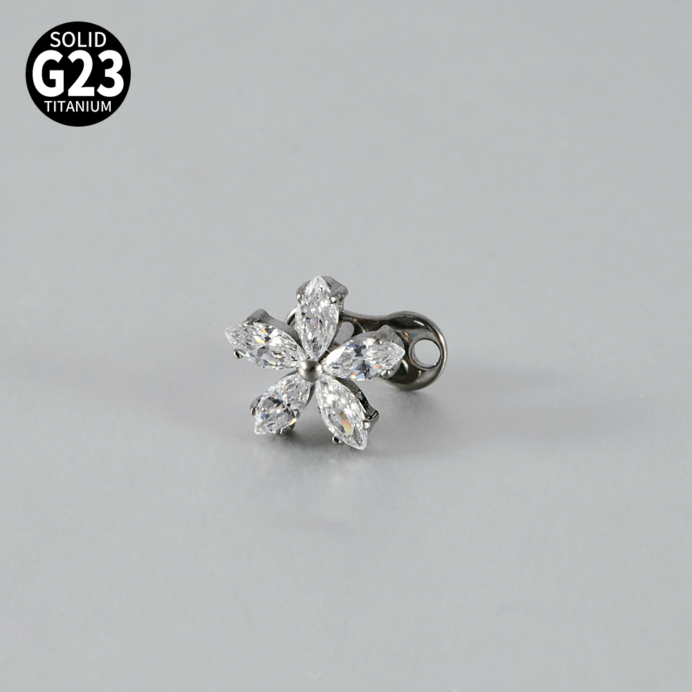 1PC G23 Implant Titanium Derma - Body Jewelry Dermal avaliação e preço