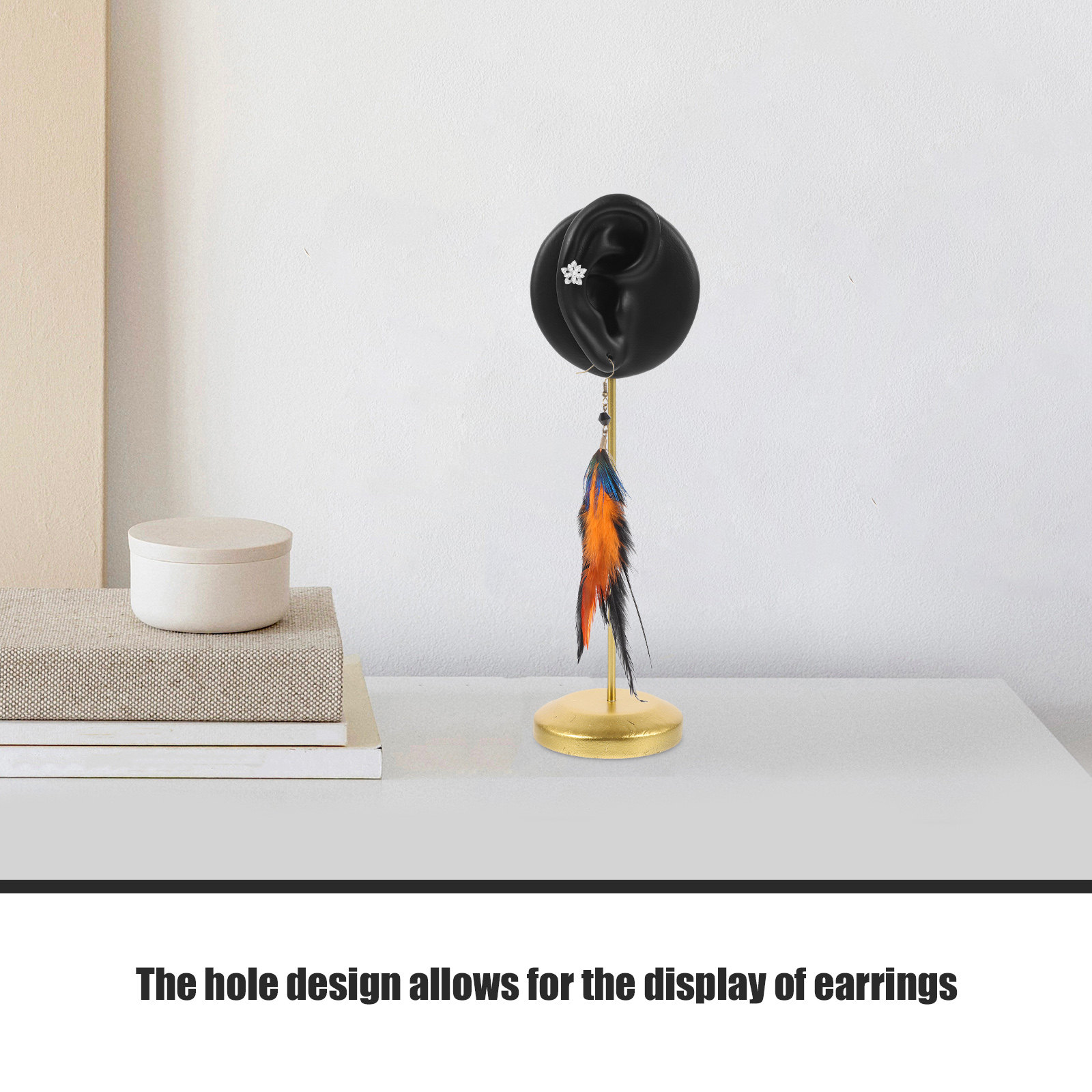 Earring Display Stand Human Ea - Body Jewelry Store avaliação e preço