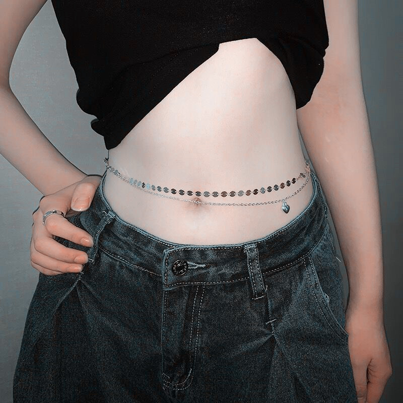 Fashion Simple Double Layer Be - Body Jewelry Usa avaliação e preço