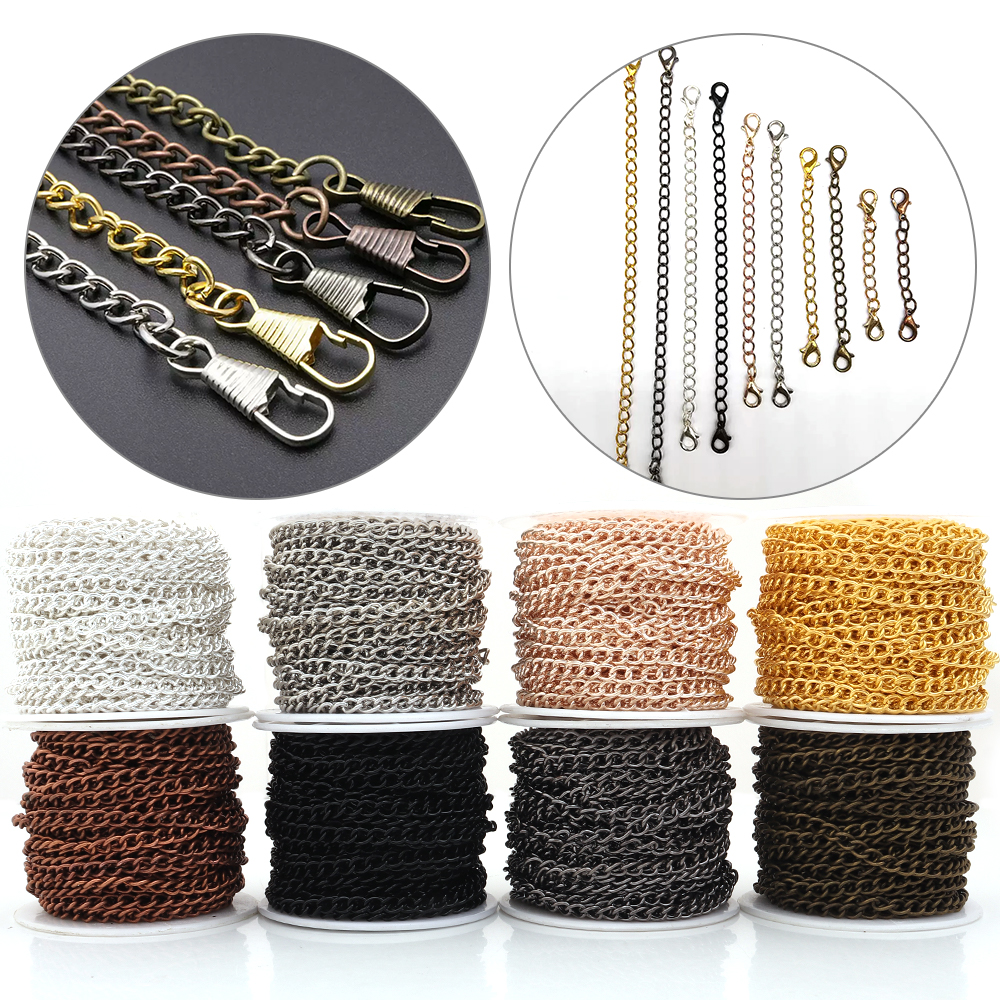 10yards/roll Flat 2-6mm Extens - Body Jewelry Usa avaliação e preço
