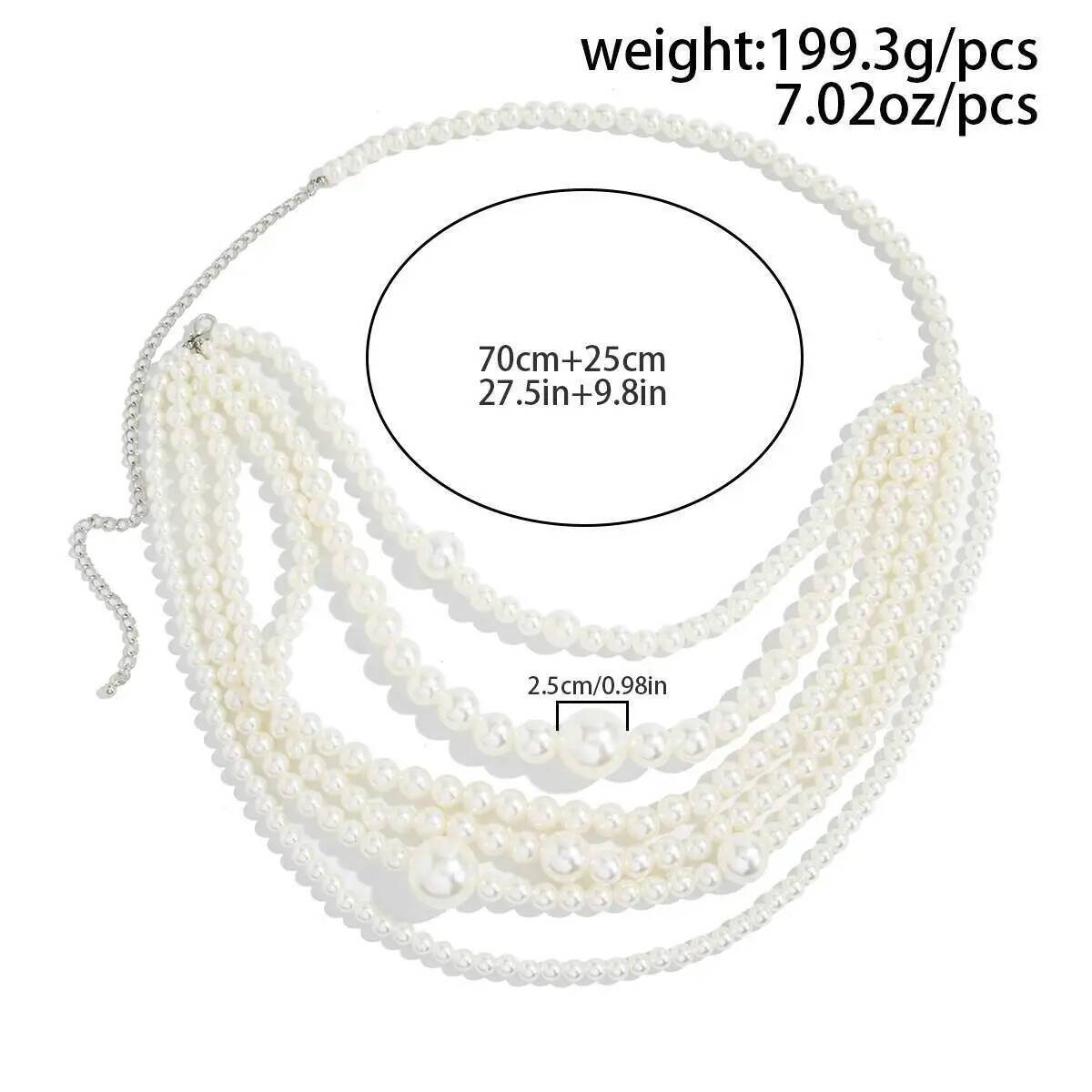 KunJoe Luxury Multi-Layer Imit - Body Jewelry Luxury avaliação e preço