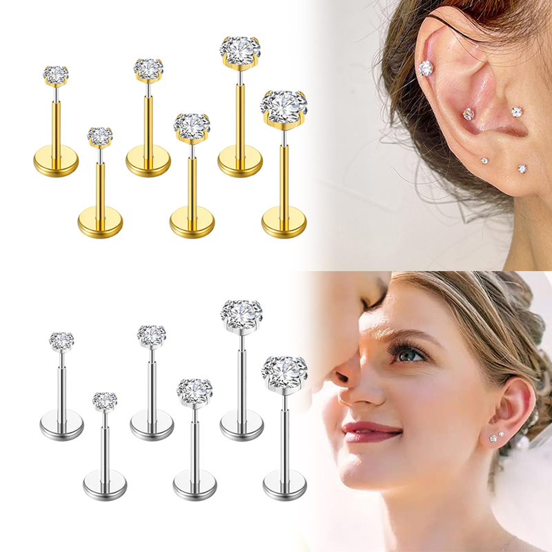 20G/18G/16G Surgical Stainless - Body Jewelry Nose Ring avaliação e preço